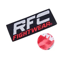 customized self-adhesive woven labels with glue for clothing laser cut garment tags custom iron-on label sewing fabric tag factory price custom woven label garment label clothing label