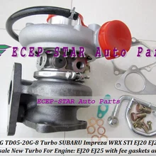 TD05 20 г TD05-20G TD05-20G-8 Турбокомпрессор Для SUBARU WRX STI двигатель EJ20 EJ25 2.0L Максимальная мощность 450HP