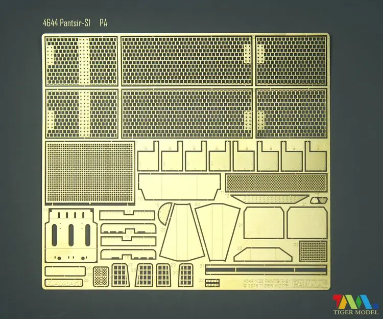 Модель Tiger 4644 1/35 российский Pantsir-S1 комплект ракетной системы-масштабная модель
