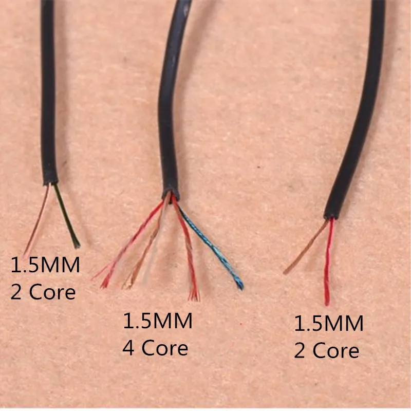 20Meters DIY Audio Earphone Cable Repair Replacement Headphone Copper Wire TPE Cord