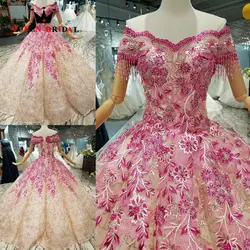 2019 халат de mariée Реальный образец невесты платье брак кружево до vestido de noiva QUEEN Свадебные Элегантные Свадебные платья WD82