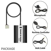 Original Patented – APPS2Car Stereo Bluetooth Interface Wireless Music Receiver USB AUX Music Adapter for Honda CRV 2004-2011
