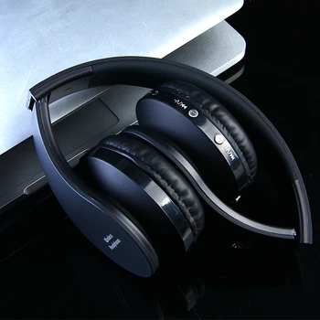 

Folding Wireless Bluetooth Headphone Portable 3.5mm Headband Music Headset w/ Hands-free Stereo Head Mounted Headphones