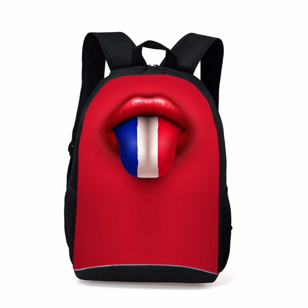 ladies red backpack