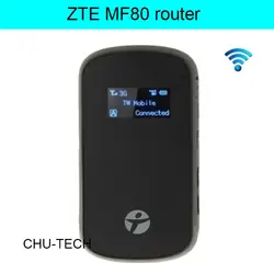 Открыл ZTE mf80 3 г Wi-Fi 42 Мбит/с Мобильная точка доступа маршрутизатор