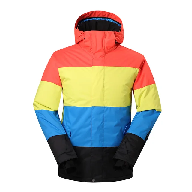 Cheap  Men Ski Jacket Windproof Snowboard Jacket Waterproof Snow Wear Breathable Skiwear Male Sport Camping Skiing Jacket Gsou Snow