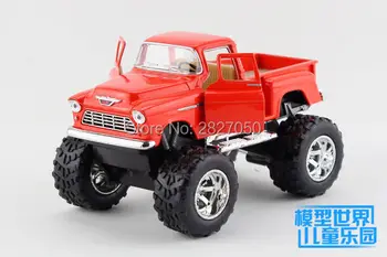 

Classic 1:32 Chevrolet 1955 Big Foot Pick-up Off Road Truck Model Cars Alloy Diecast Model Toy Car