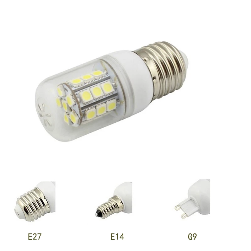 

LED Bulb Decorativ Lights 1PCS E14/E27/G9 27LED SMD5050 2.6w Decorative AC220V LED Corn Lights For Home Lighting