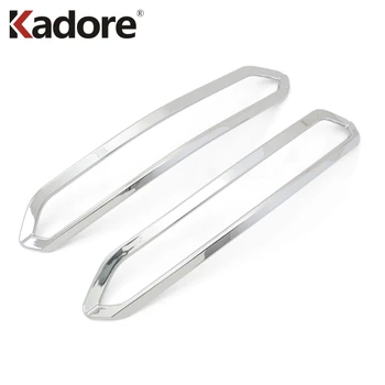 

For Volkswagen Teramont Atlas 2017 2018 2019 ABS Chrome Car Rear Reflector Fog Light Lamp Cover Trim Sticker Accessories