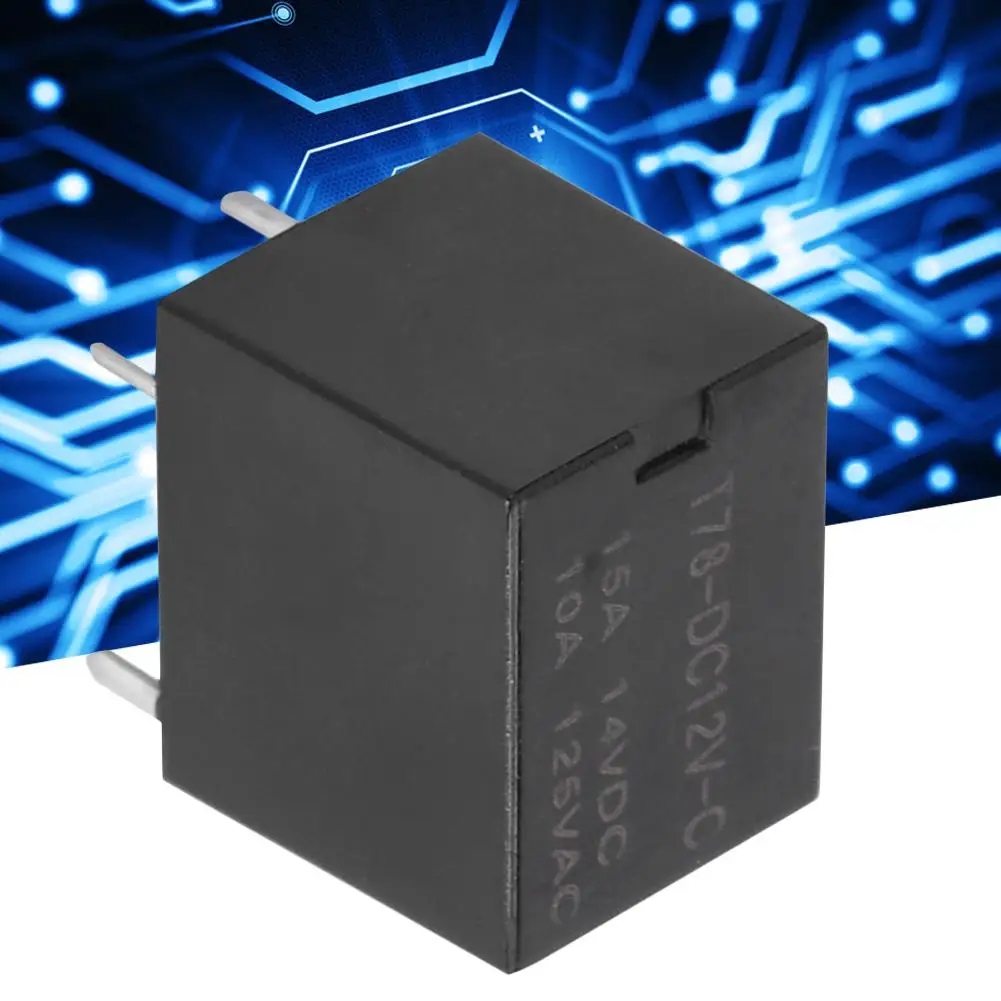 

Relay T78 12V 5 Pin Circuit Board Small Electromagnetic Relay 200pcs a Sale T78-12v-c Relays Electromagnetic