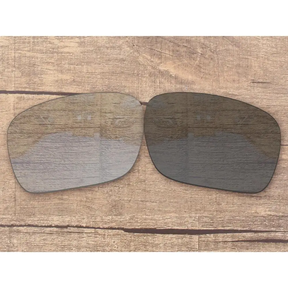 

Vonxyz Grey Photochromic Polarized Replacement Lenses for-Oakley Holbrook Frame