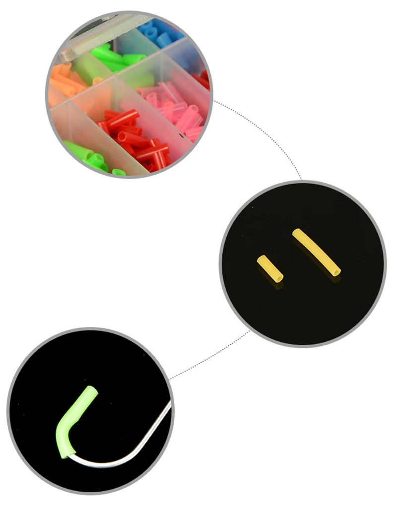 1 компл./упак. рыболовный крючок трубка защитный короткая одежда с длинным рукавом защитный чехол для джиг многоразовый набор инструментов случайный цвет