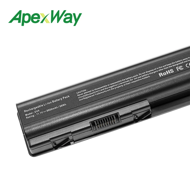 Аккумулятор 8800 мАч для ноутбука HP Pavilion DV4 DV5 DV6 DV6T G50 G61 Compaq Presario CQ50 CQ71 CQ70 CQ61 CQ60 CQ45 CQ41