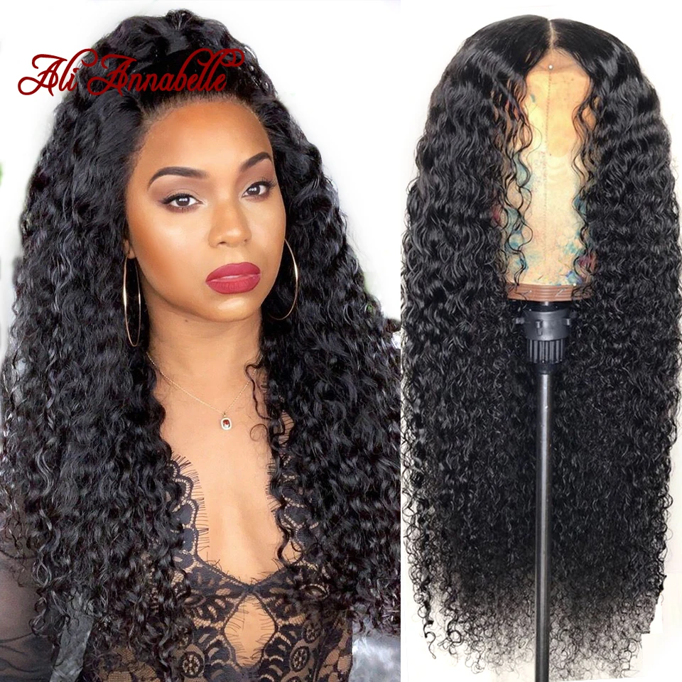 

Curly Hair Lace Front Human Hair Wigs With Baby Hair Peruvian Curly Human Hair Wig For Women Pre-Plucked Natural Hairline