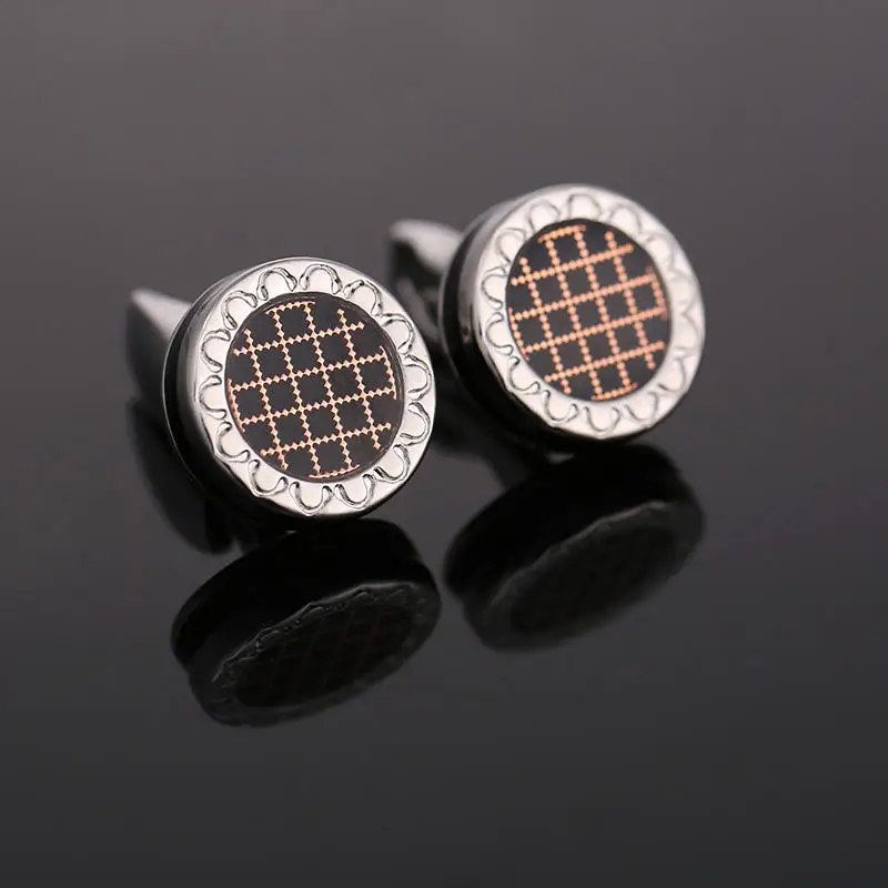 High Quality Men Cuff Links Vintage Mens Wedding Party Gift Classical