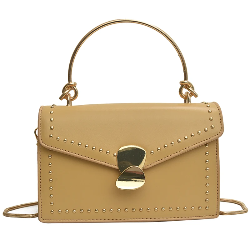 Элегантная женская вместительная мини-сумка, модная новинка, Высококачественная женская дизайнерская сумка из искусственной кожи, сумка-мессенджер с цепным замком