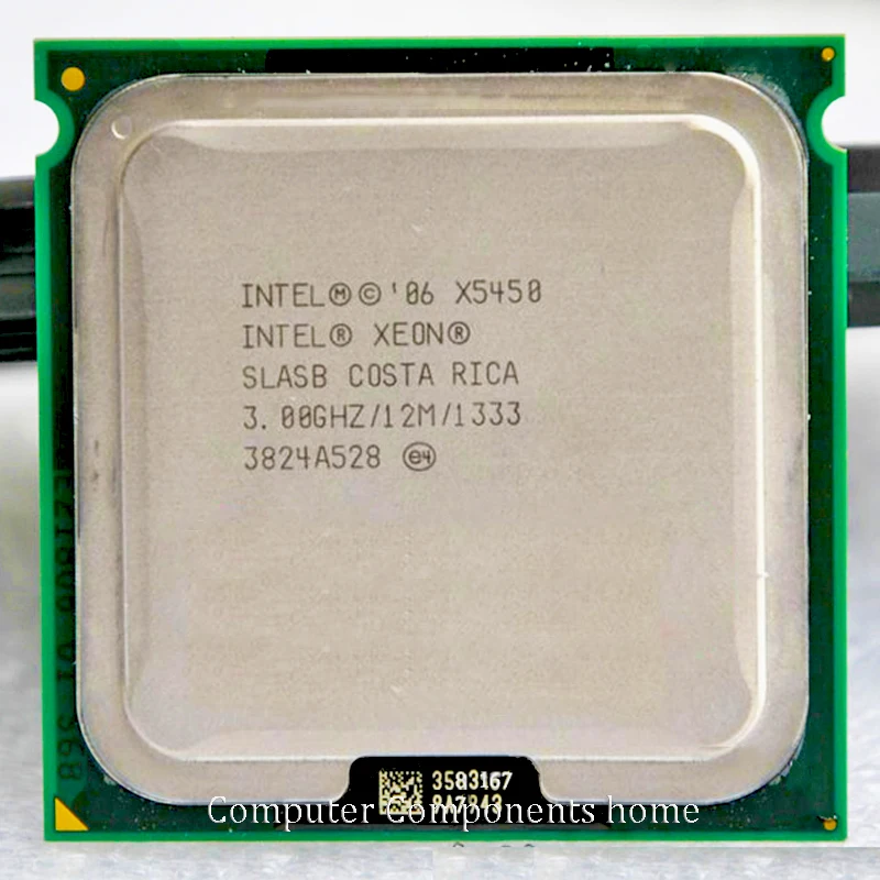 intel core 2 Quad xeon X5450 Quad Core Server CPU with two PCS 771 to 775