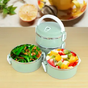 

4 Layers leakproof 304 Stainless Steel lunch Box Portable Picnic Food Container bento tiffin box thermal dinnerware set