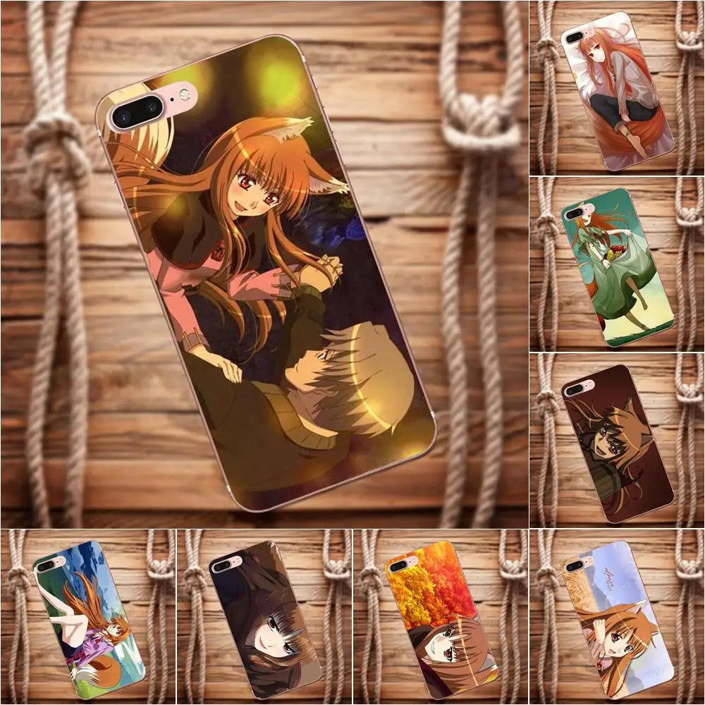 Мягкий чехол для мобильного телефона Vvcqod Spice And Wolf Holo Xiao mi Red 5 4A 3 3S Pro 4 4i 5S Max x 2 Note