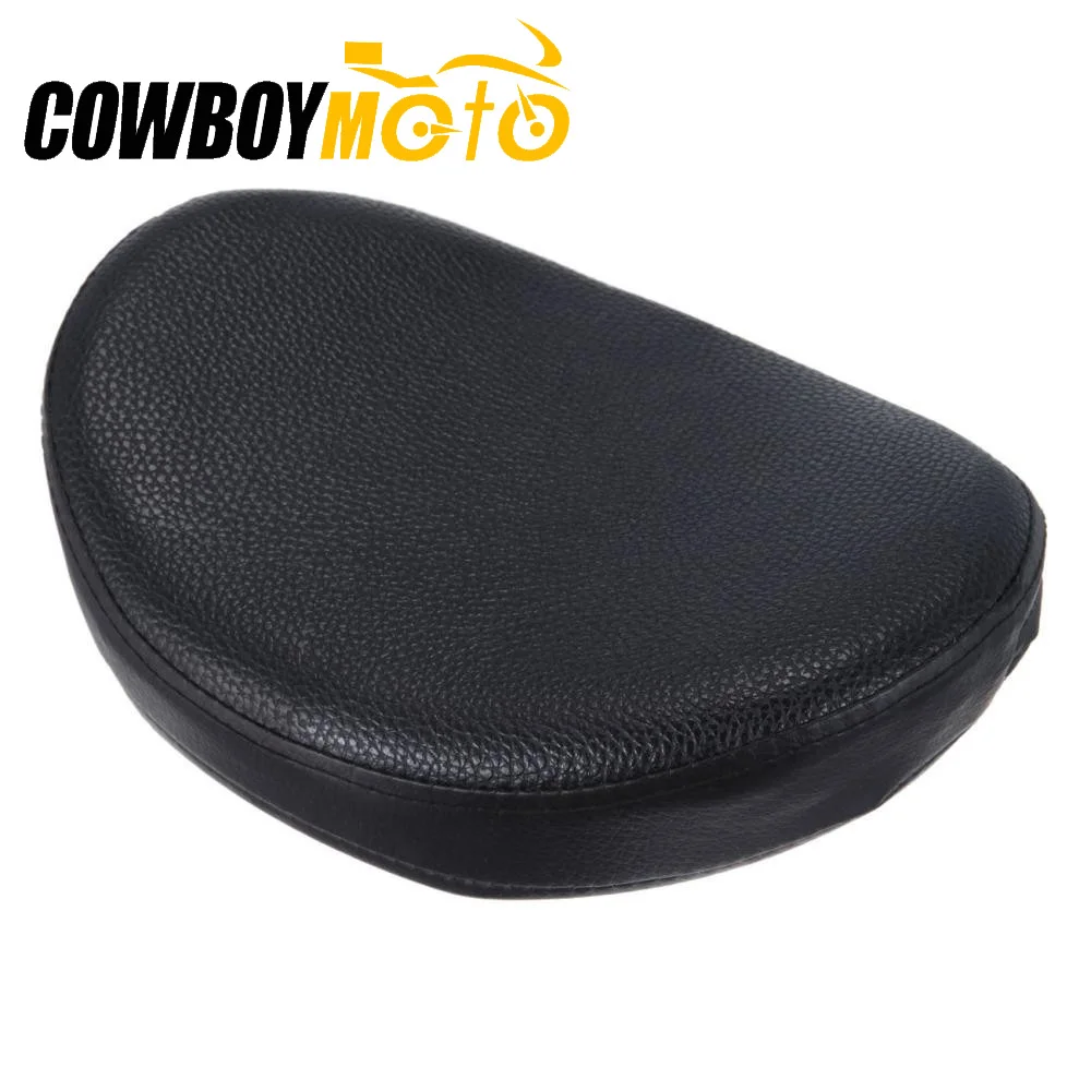 

Motorcycle Black Universal Sissy Bar Backrest Cushion Pad Pillion Seat Pad For Honda Yamaha SUZUKI Kawasaki Harley Ducati KTM