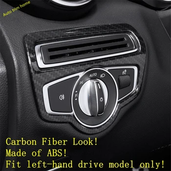 

Lapetus Front Head Lights Lamp Switch Button Cover Trim Fit For Mercedes-Benz V Class V260 W447 2014 - 2018 ABS Auto Accessories