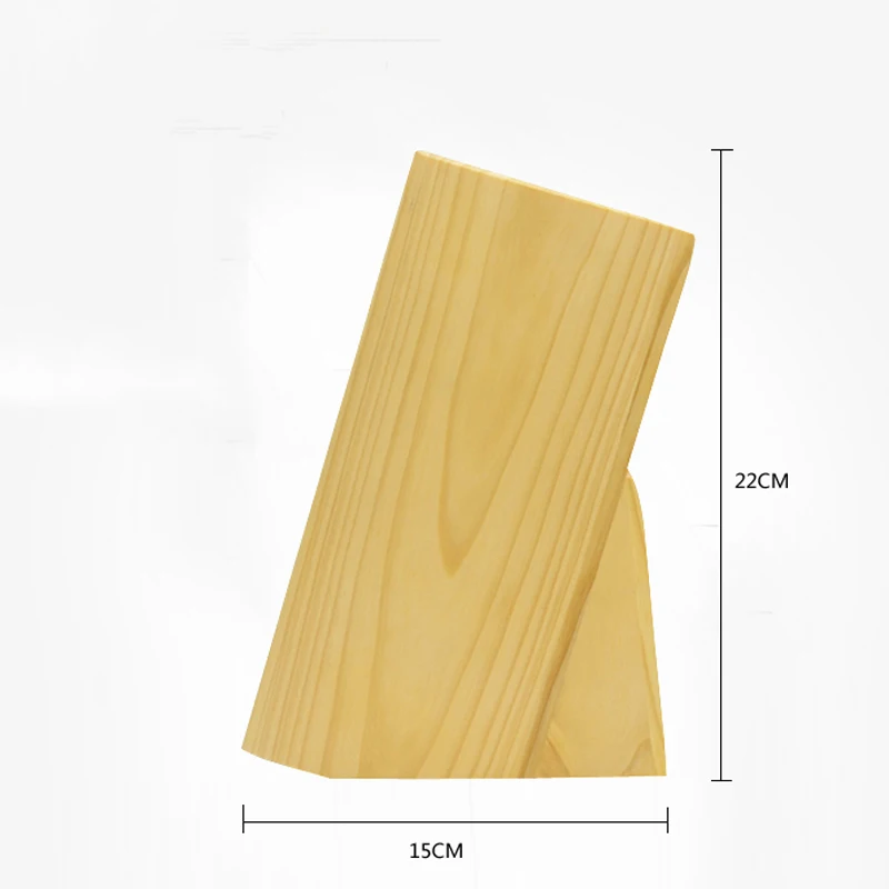 Невестка кстати кухня Экологичные Дерево инструмент держатель скольжению pinevood Блок Нож многофункциональный полка