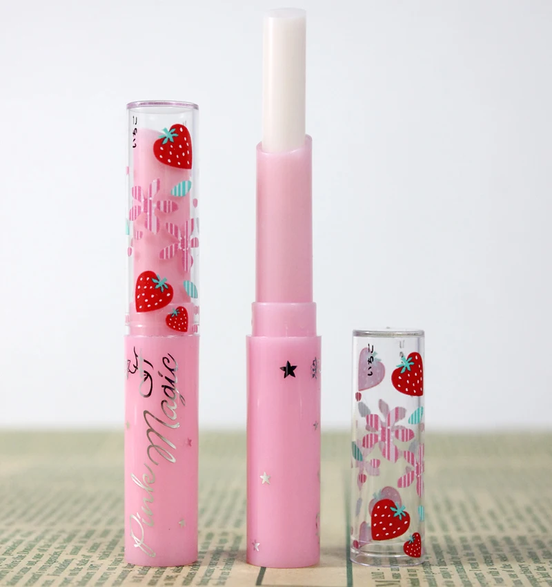 Newly Fruit Flavor Pink Lipstick Protect Lips Moisturizer Nutritious Lip Makeup Temperature Changed Color Lip Stick Wholesale Newly Fruit Flavor Pink Lipstick Protect Lips Moisturizer Nutritious Lip Makeup Temperature Changed Color Lip Stick Wholesale