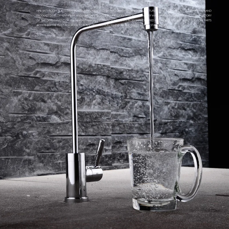 

Kitchen Faucet Single Cold / Water Purifier Water tap, Clean Water Filter purification Chrome Sink Mixer for Home(Hose as Gift)
