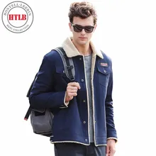 Брендовая Новая мужская осенне-зимняя повседневная флисовая джинсовая теплая куртка, парка, пальто для мужчин, Толстая теплая ветрозащитная куртка с карманами, мужские парки 4XL