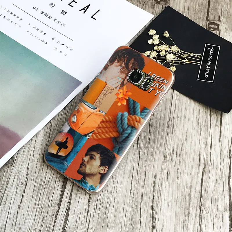 Louis Tomlinson Coque For Samsung Galaxy S4 S5 S6 S7 Edge S8 Plus Note 8 2 3 4 5 A5 A7 J5 2016 J7 2017 Phone Case Shell Cover