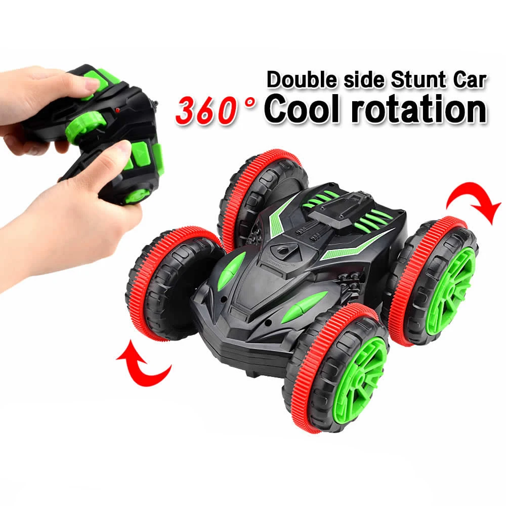 Remote Control Car 2.4GHz Double Side Amphibious RC Stunt