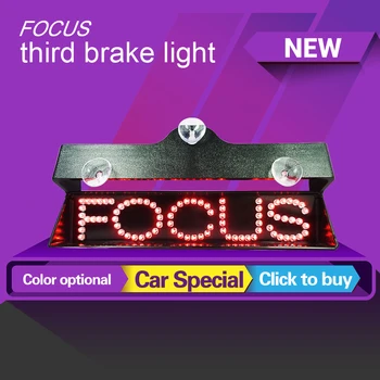 

Newest for Ford Focus 1 2 3 2001 2004 2007 2009 2012 2013 2014 2015 2016 2017 2018 2019 third brake light led car refit light