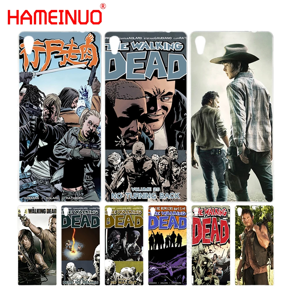Чехол для телефона HAMEINUO Super Hot TV The Walking Dead чехол sony xperia z2 z3 z4 z5 mini plus aqua M4 M5 E4 E5 C4 C5|case