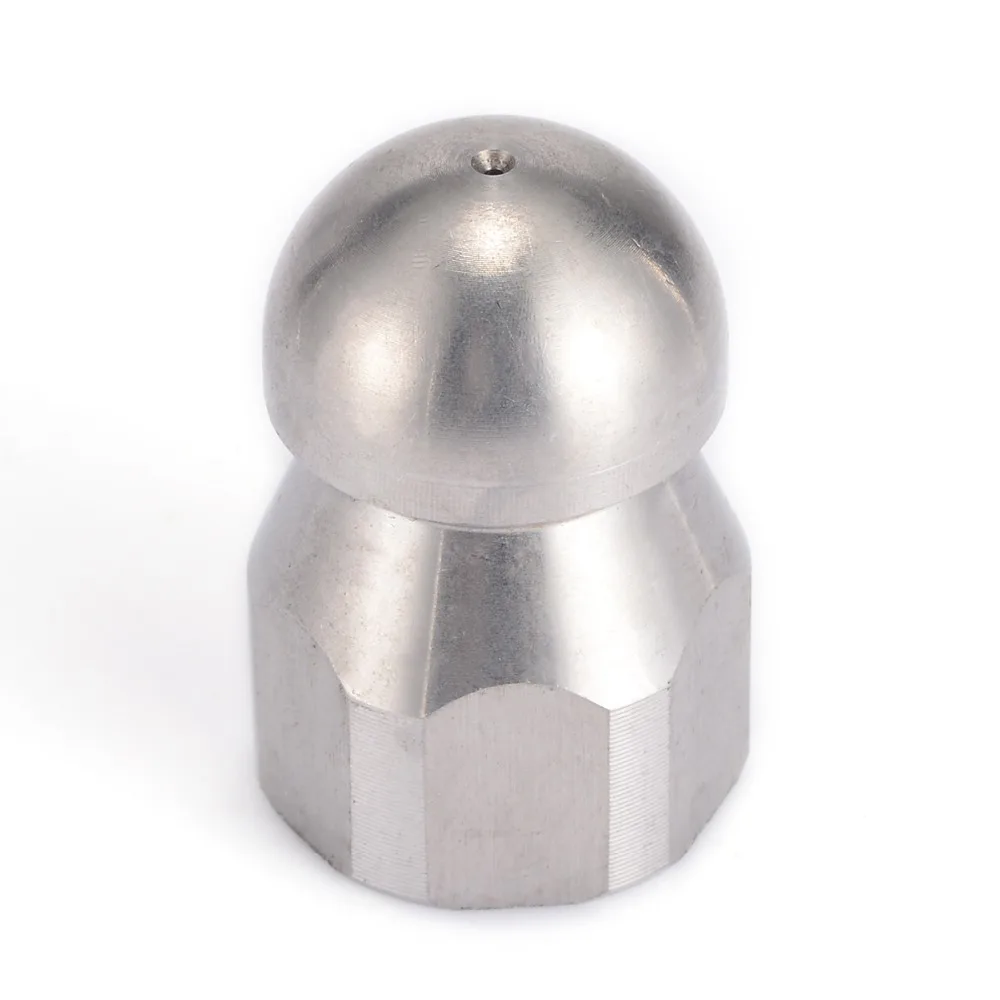 Top Quality 3/8"F Pipe Cleaning Nozzle Practical Drain Sewer 5 Jet