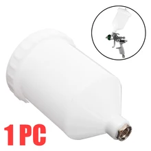 Plastic Sprayer Cup Air Gravity Feed Spray Paint Pot Fastmover Thread Connector For Spray Gun Tools