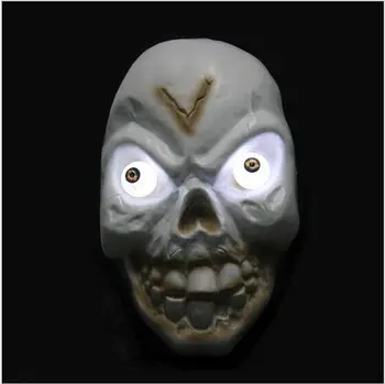 

Vivid Voice Mask Halloween Skull Mask Electronic Luminous Party & Halloween Ghost Mask Toys with Voice For Boy Glowing Mask toy
