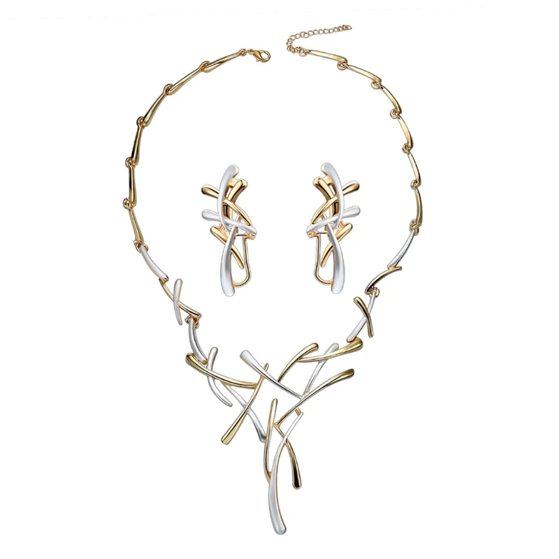 1 комплект ожерелье серьги невесты свадебные женские ювелирные изделия роскошный этнический крест кулон