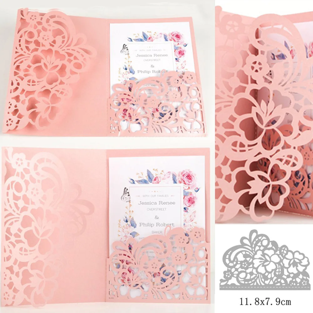 

Flowers 11.8x7.9cm Metal Cutting Dies New 2019 for Card Making Scrapbooking Embossing Cuts Craft Die