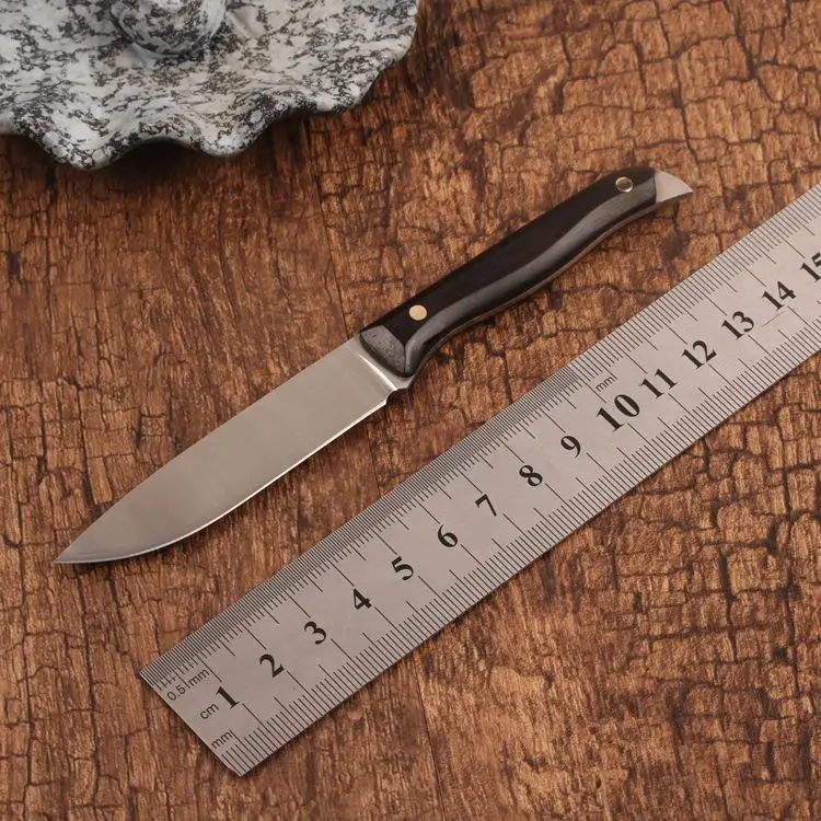 

Sweden M390 Steel Handmade chef paring knife Carving knives Ebony handle