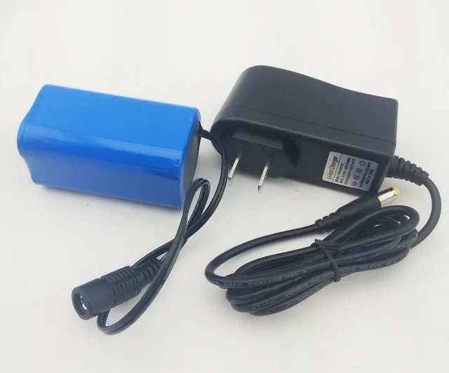 Liitokala 8,4 V 6400mAh аккумулятор для велосипедного ремня+ зарядное устройство