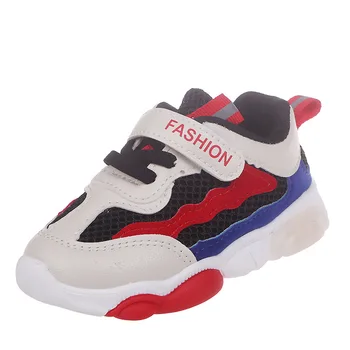 

davidyue led mesh kids children sneakers shoes girls boys luminous sport kids shoes first walkers baby lighted casual flat shoes