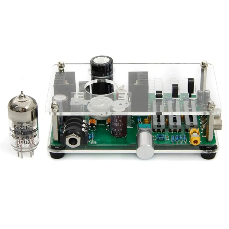 2016 Bravo Audio V3 AMP Tube Headphone Amplifier EH6922 Tube EQ Equalizer DC24V Hot Sale High Quality Free Shipping 6.35mm Jacks (2)