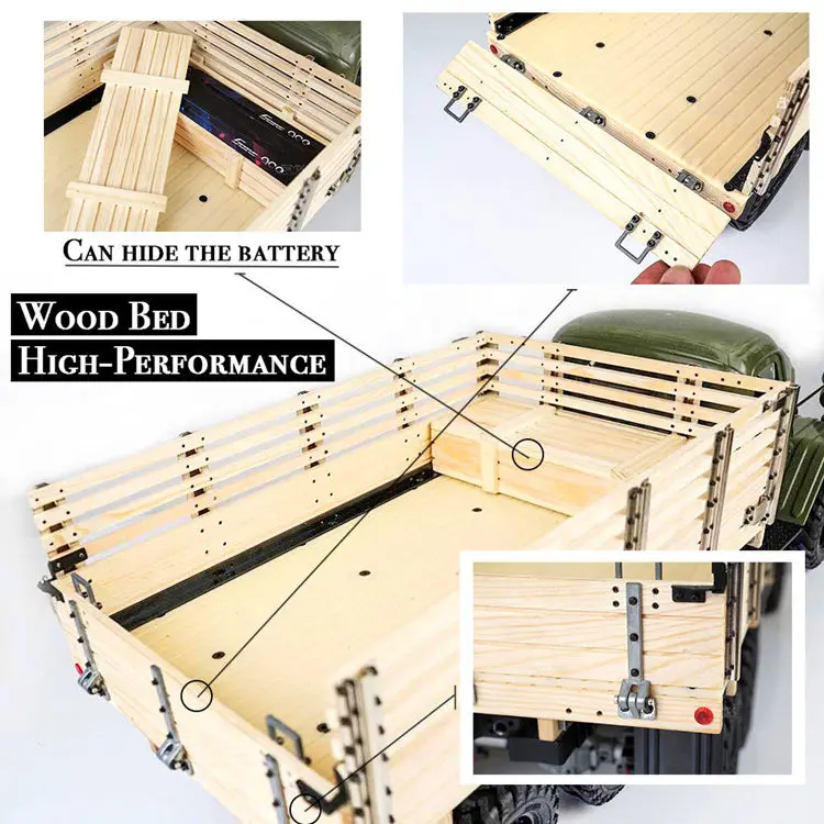 Kingkong масштаб 1/12 CA30/Φ 6x6 советский грузовик с комплектом металлических шасси