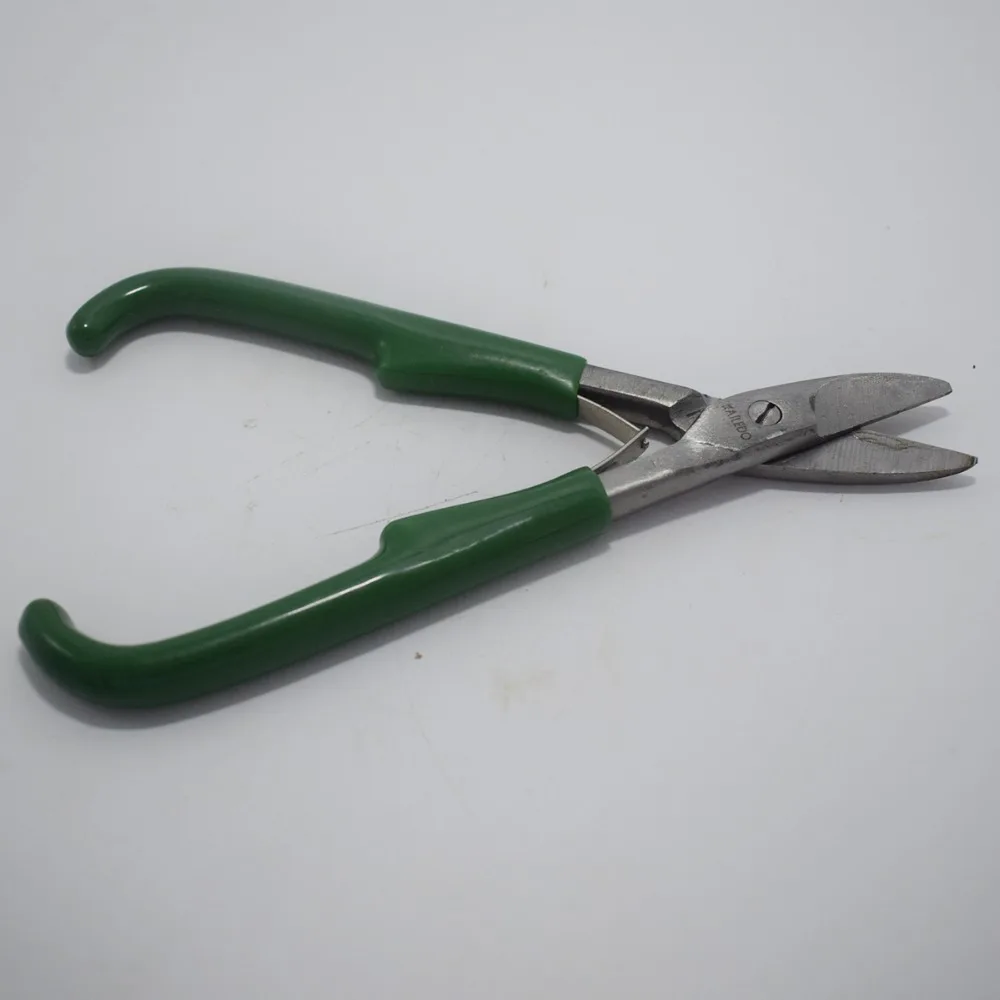

7" Straight side cutters Clipper Cutting Beading Pliers with green color handle