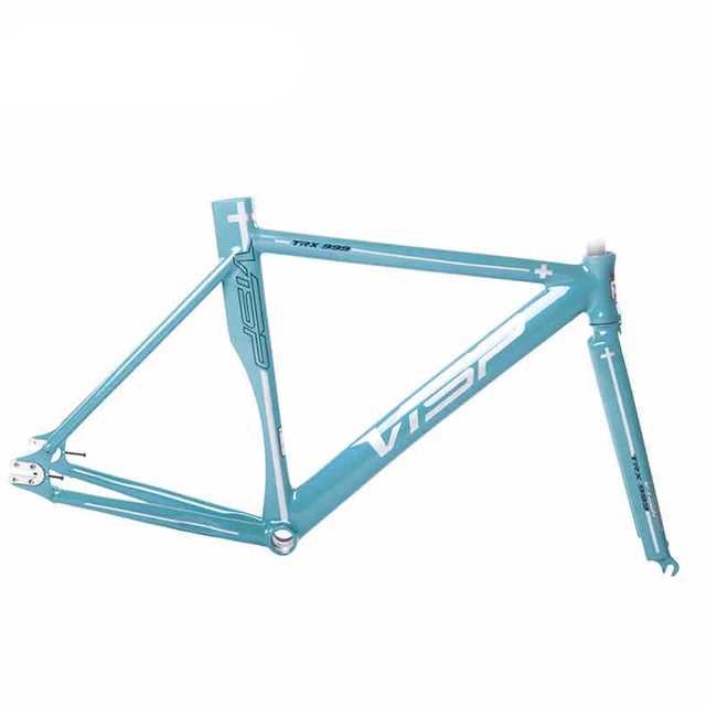 VISP 999 Fixed Gear bike frame Smooth Welding Track Bike frame Aluminum
