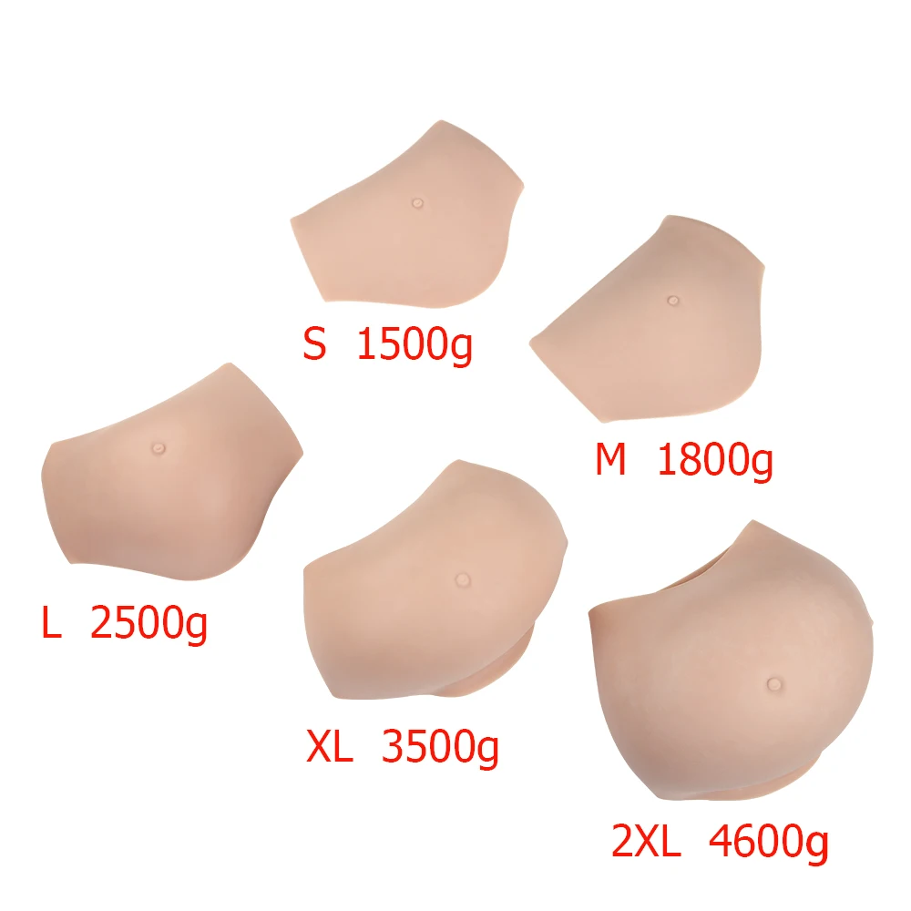 

2-10 month Fake Pregnant False Medical Silicone Belly Tummy Artificial Stomach For Actor Dragqueen Crossdresser Performer