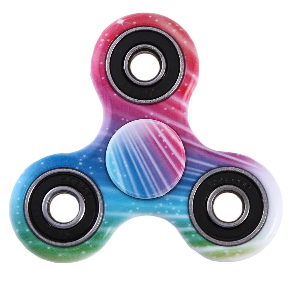 Hot Selling ABS Plastic Finger Spinner Fidget CUBEFor Autism and ADHD Relief Focus Anxiety Stress Gift