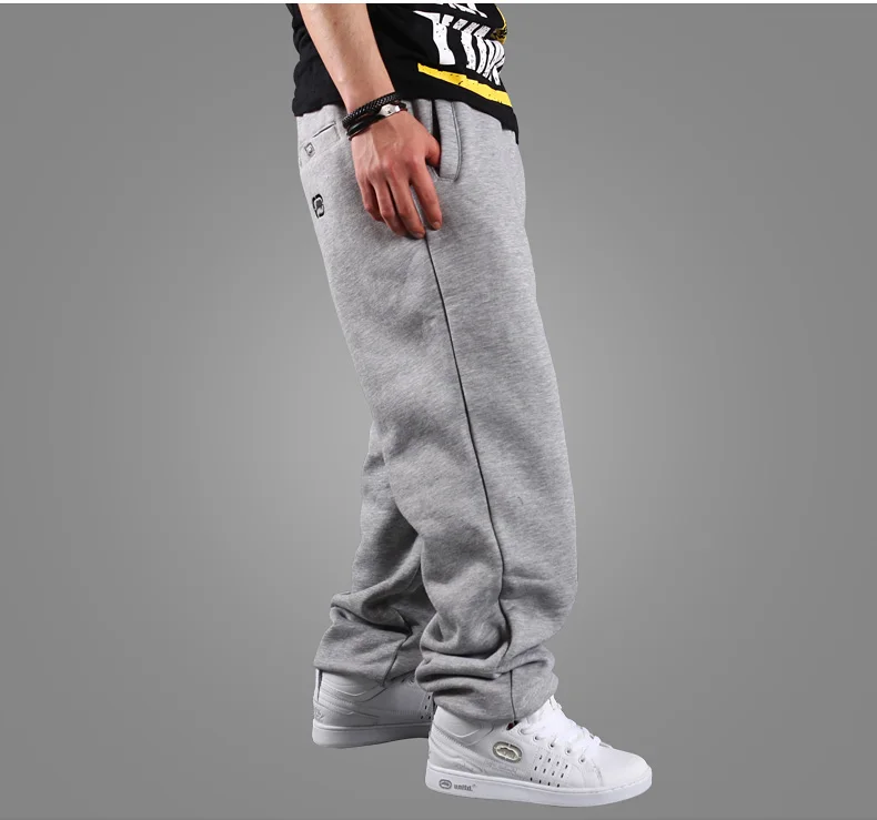 Для мужчин весна провисания Штаны брюки в стиле хип-хоп M-3XL хлопок Street Танцы