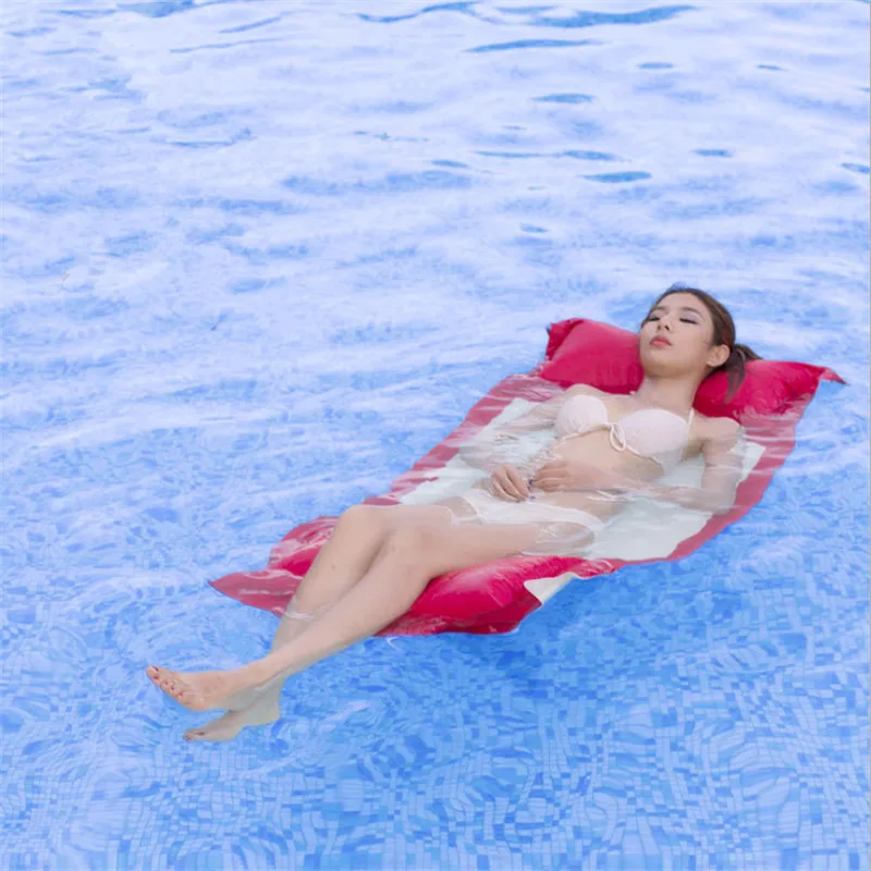 Outdoor Floating Bed Free Inflatable Floating Bed Air Mattress Water Mattress Water Bed Floating