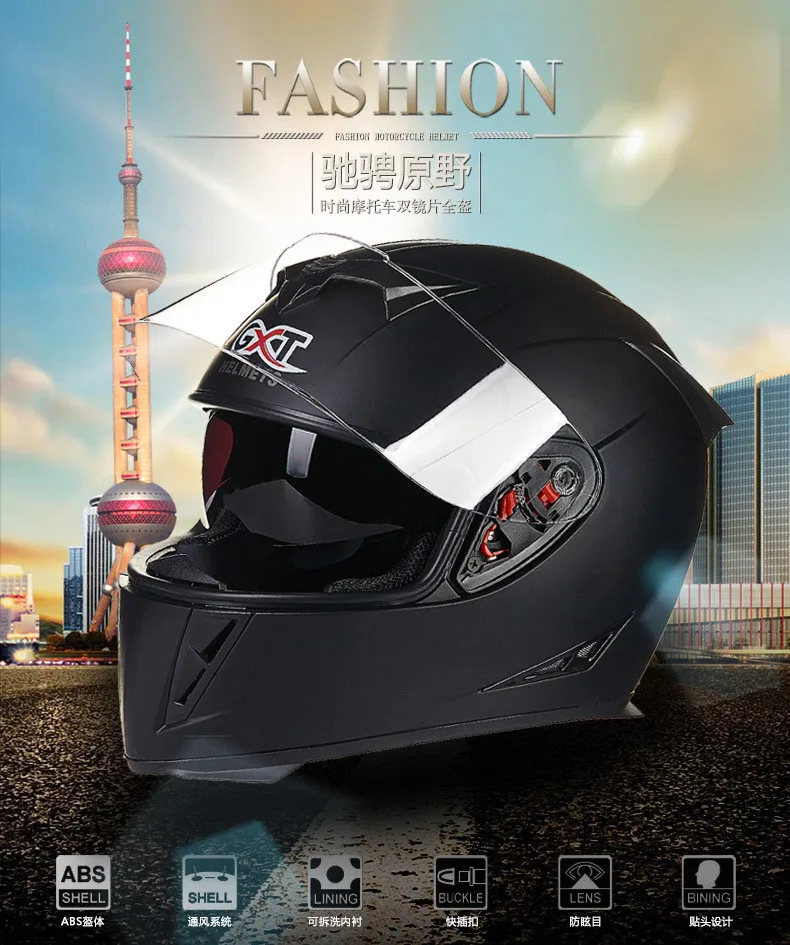 GXT полный лицо мотокросса шлемы теплый Анти-туман козырек мотоциклетный шлем Casco Мотоцикл Внедорожный многоцветный Capacete